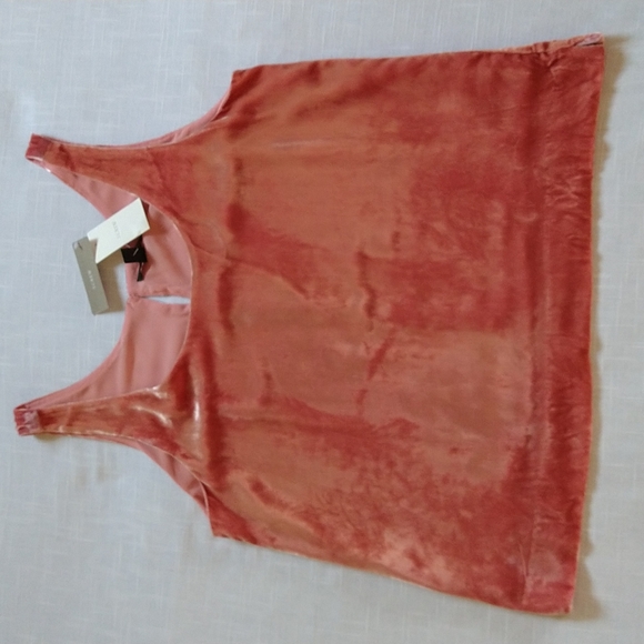 J.crew Copper Velvet Tank Top Size Small - Picture 9 of 12